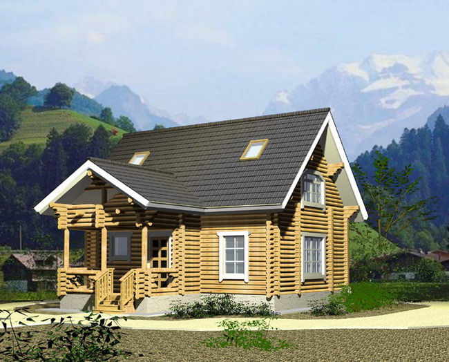 скачать проекты деревянных домов