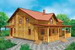 проекты деревянных домов бань
