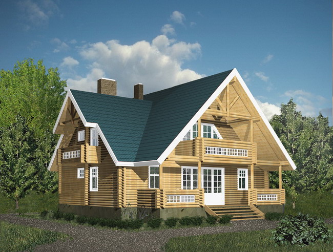 проекты деревянных домов 100кв м