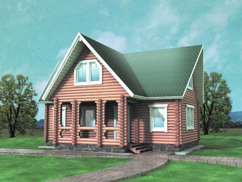 100 проектов деревянных домов