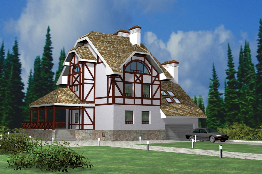проекты деревянных домов 100кв м